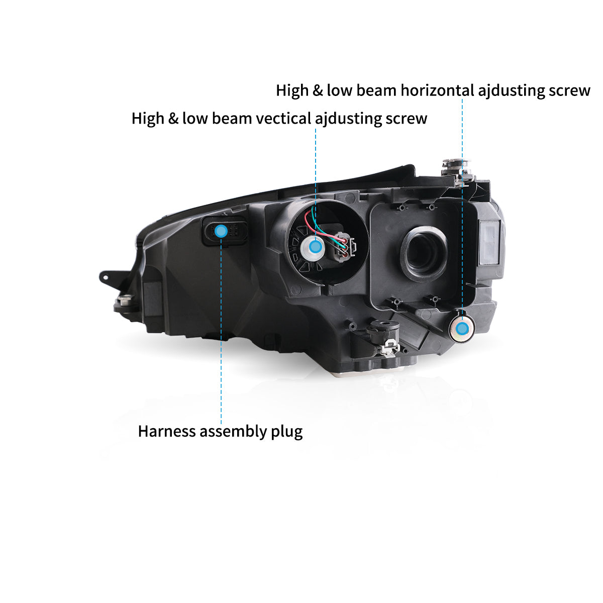 LED Headlights for Volkswagen Golf 7 / MK7 2015–2017