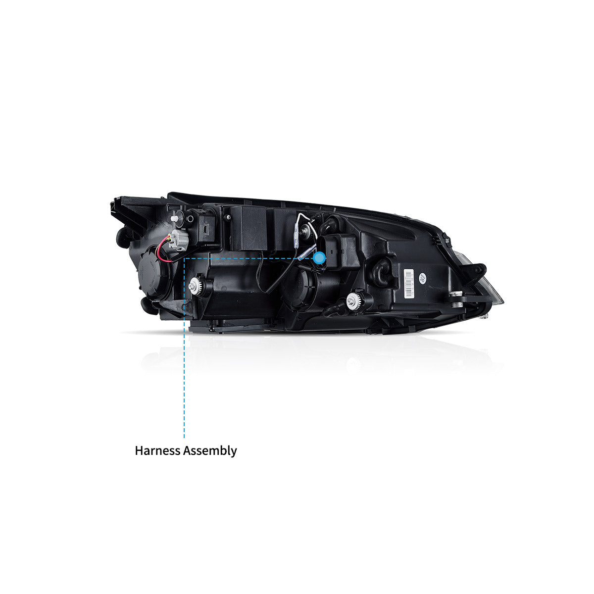 Full LED Headlights for Volkswagen Golf MK7 2015–2017