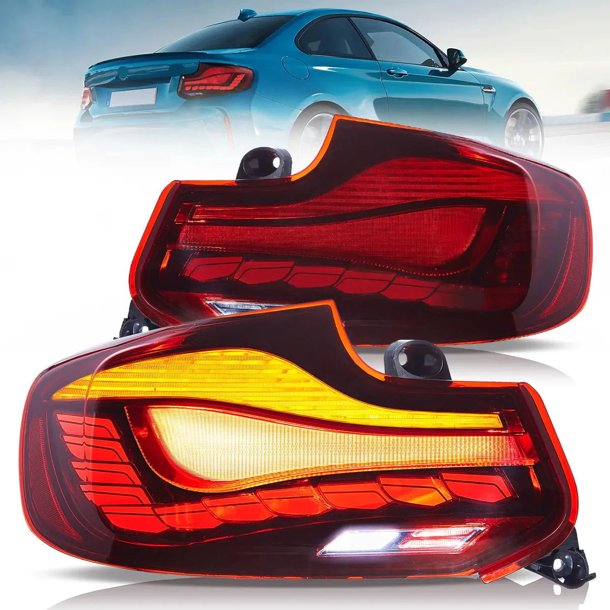 BMW 2 series M2 F22 F23 M2 F87 OLED Tail Lights 2014–2020