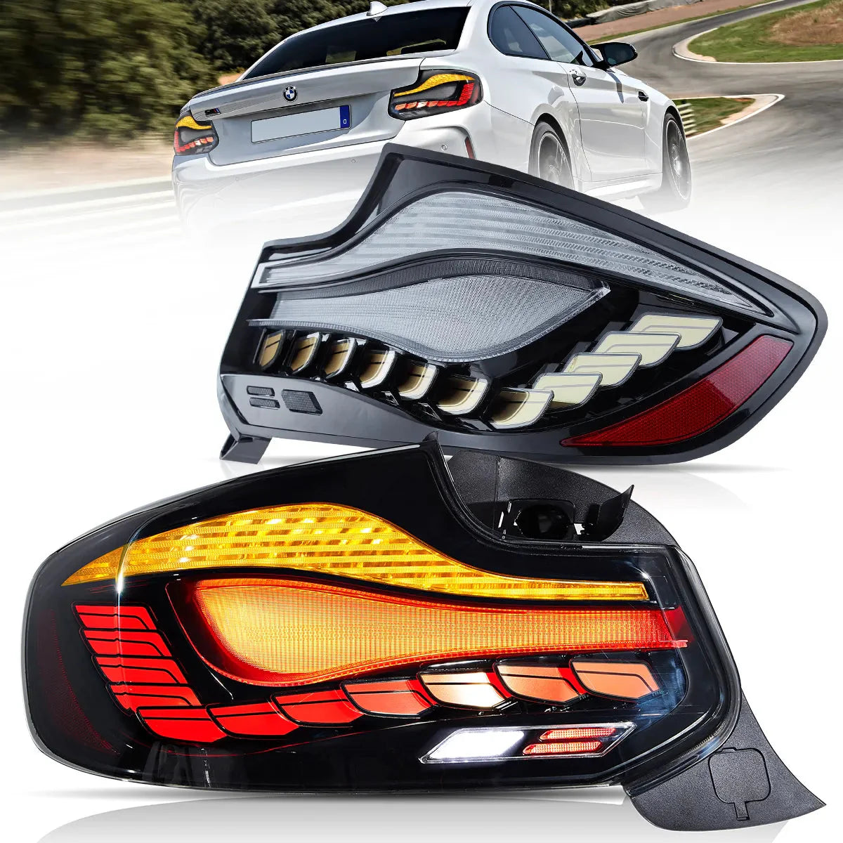 BMW 2 series M2 F22 F23 M2 F87 OLED Tail Lights 2014–2020