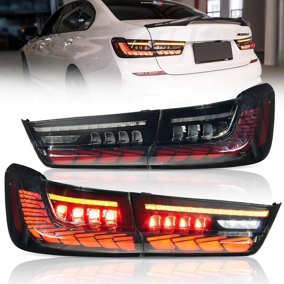 BMW 3-Series G20/G28/G80 OLED Tail Lights 2020–2024 (Clearance)