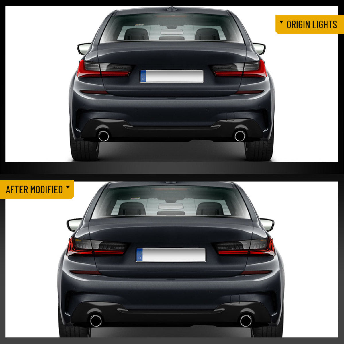 BMW 3-Series G20/G28/G80 Tail Lights 2020–2024