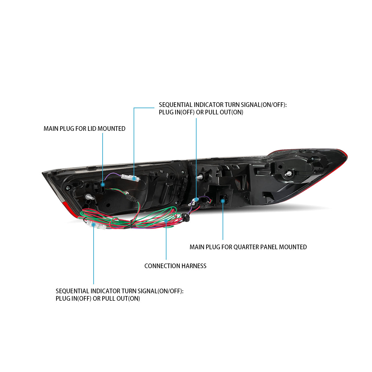 BMW 3-Series G20/G28/G80 Tail Lights 2020–2024