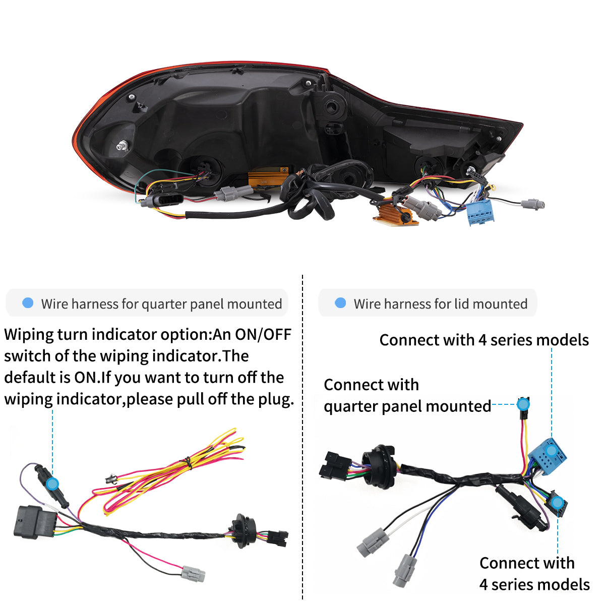 OLED GTS Tail Lights for BMW 4-Series M4 F32 F82 2014–2020
