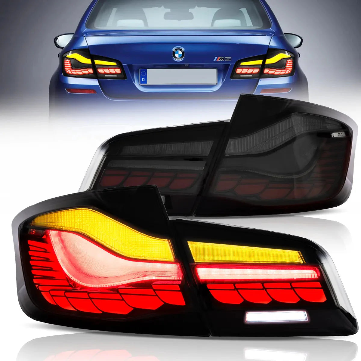 BMW 5 Series M5 F10/F18 OLED Tail Lights 2011–2017
