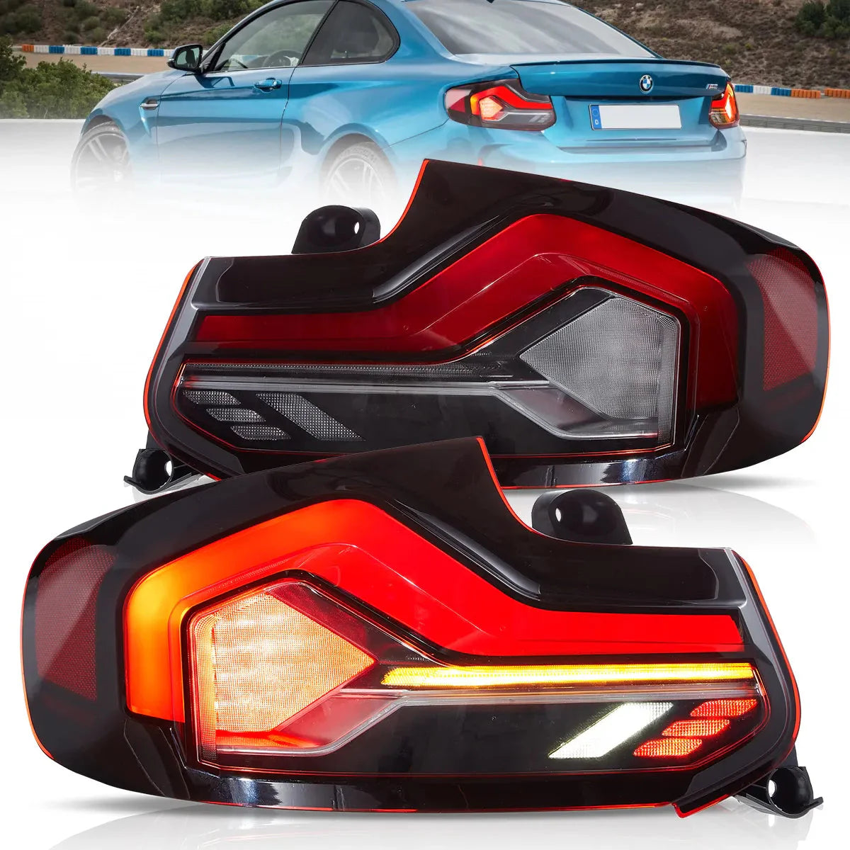 LED Tail Lights for BMW 2 Series M2 F87 F22 F23 2014–2020