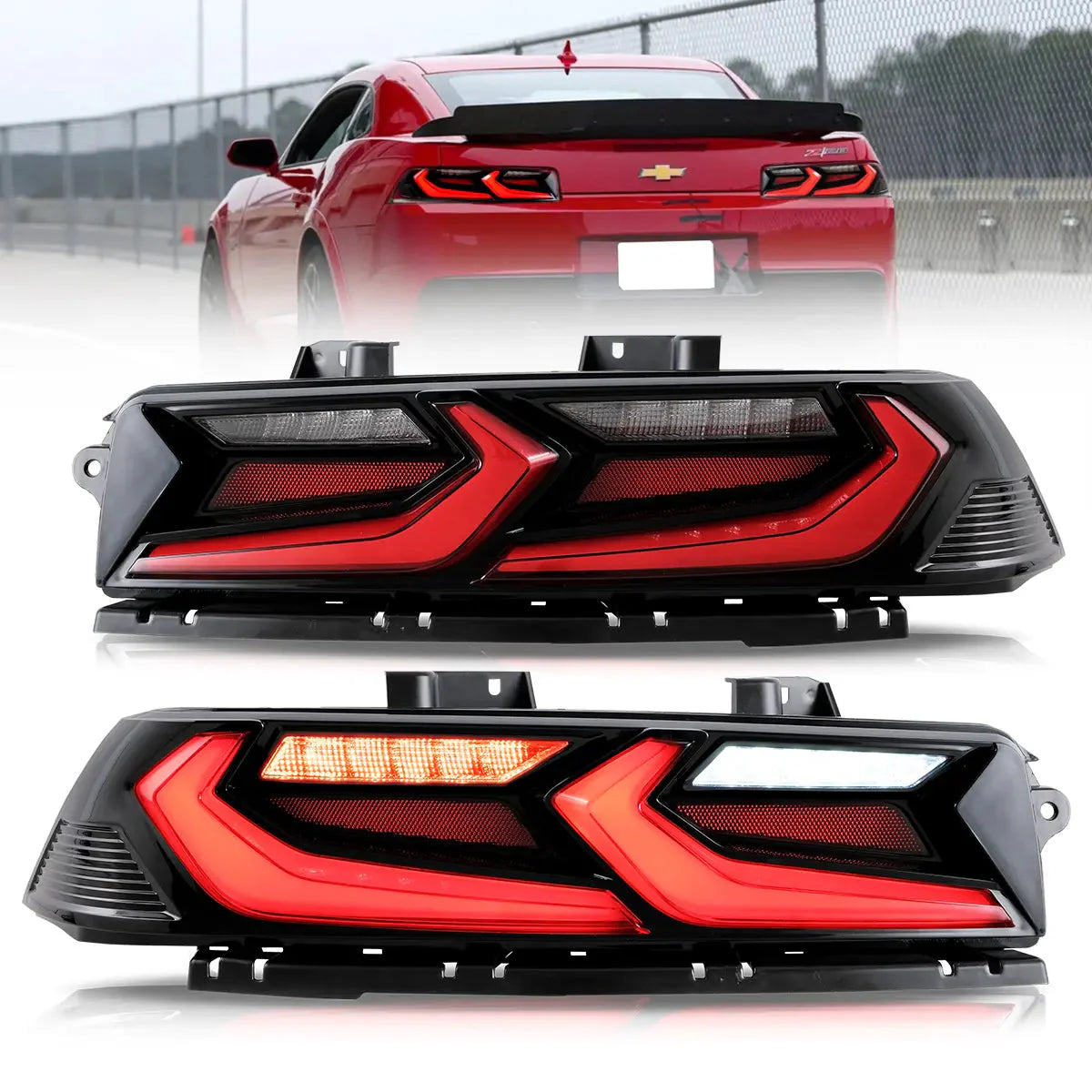LED Tail Lights for 2014 2015 Chevrolet Camaro