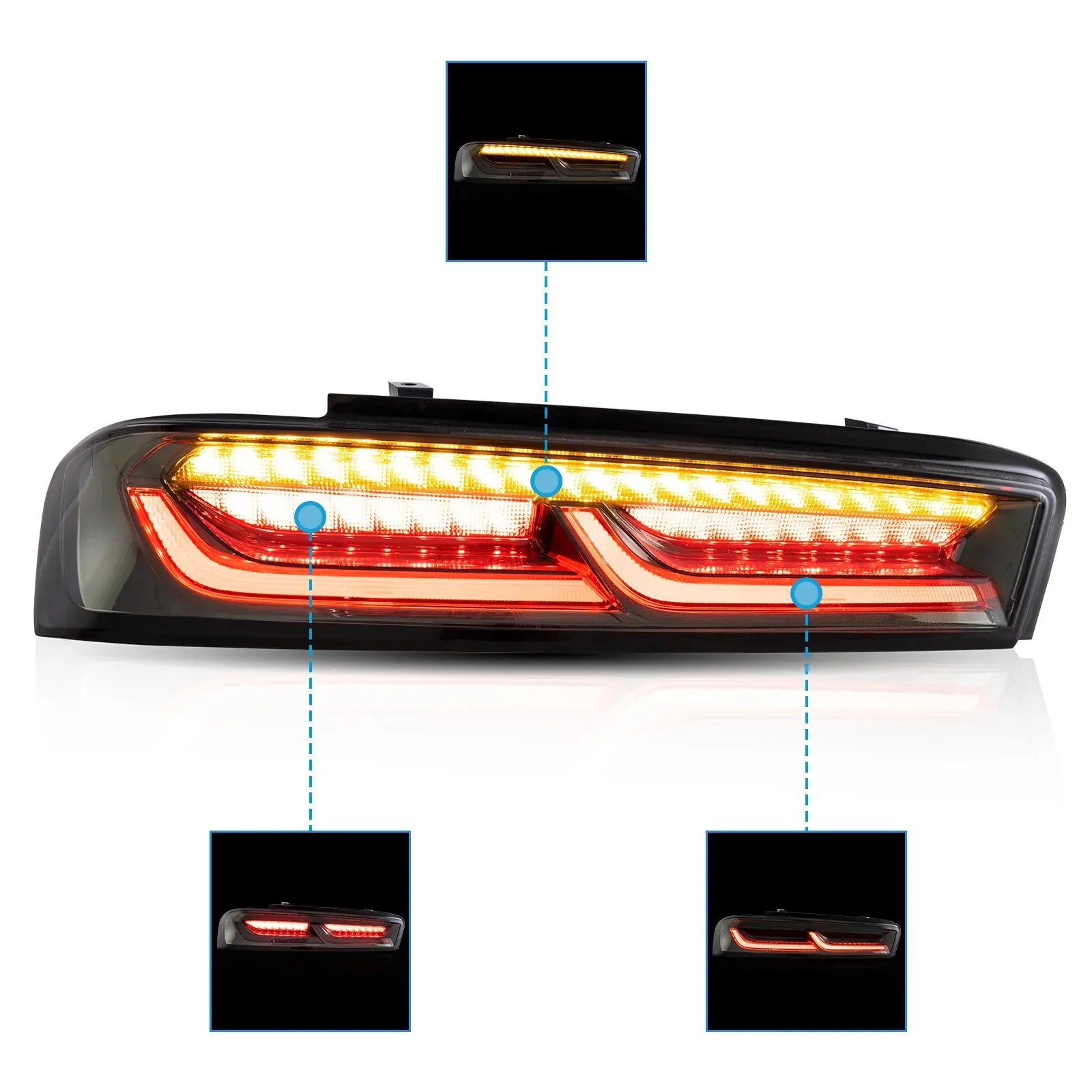 LED Tail Lights for Chevrolet Camaro 2016–2018