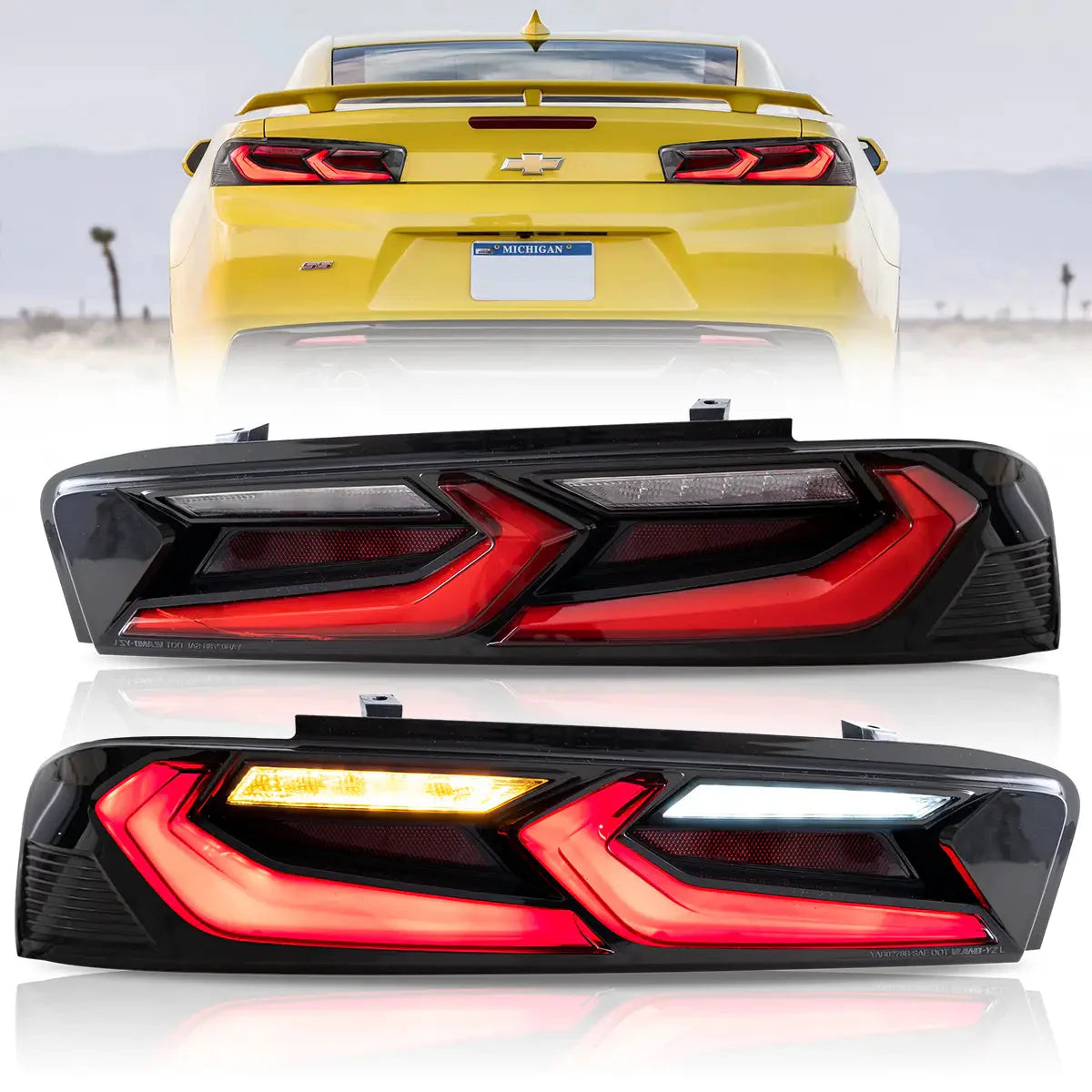 LED Tail Lights for Chevrolet Camaro 2016–2018