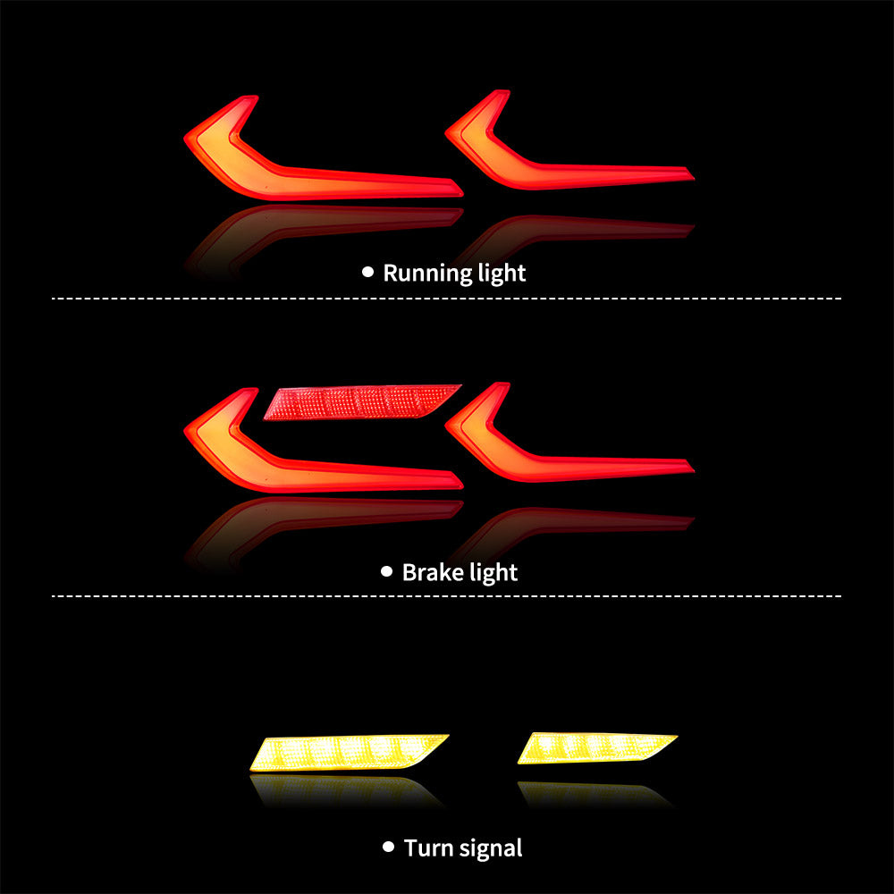 LED Tail Lights for Chevrolet Corvette C7 2014–2019