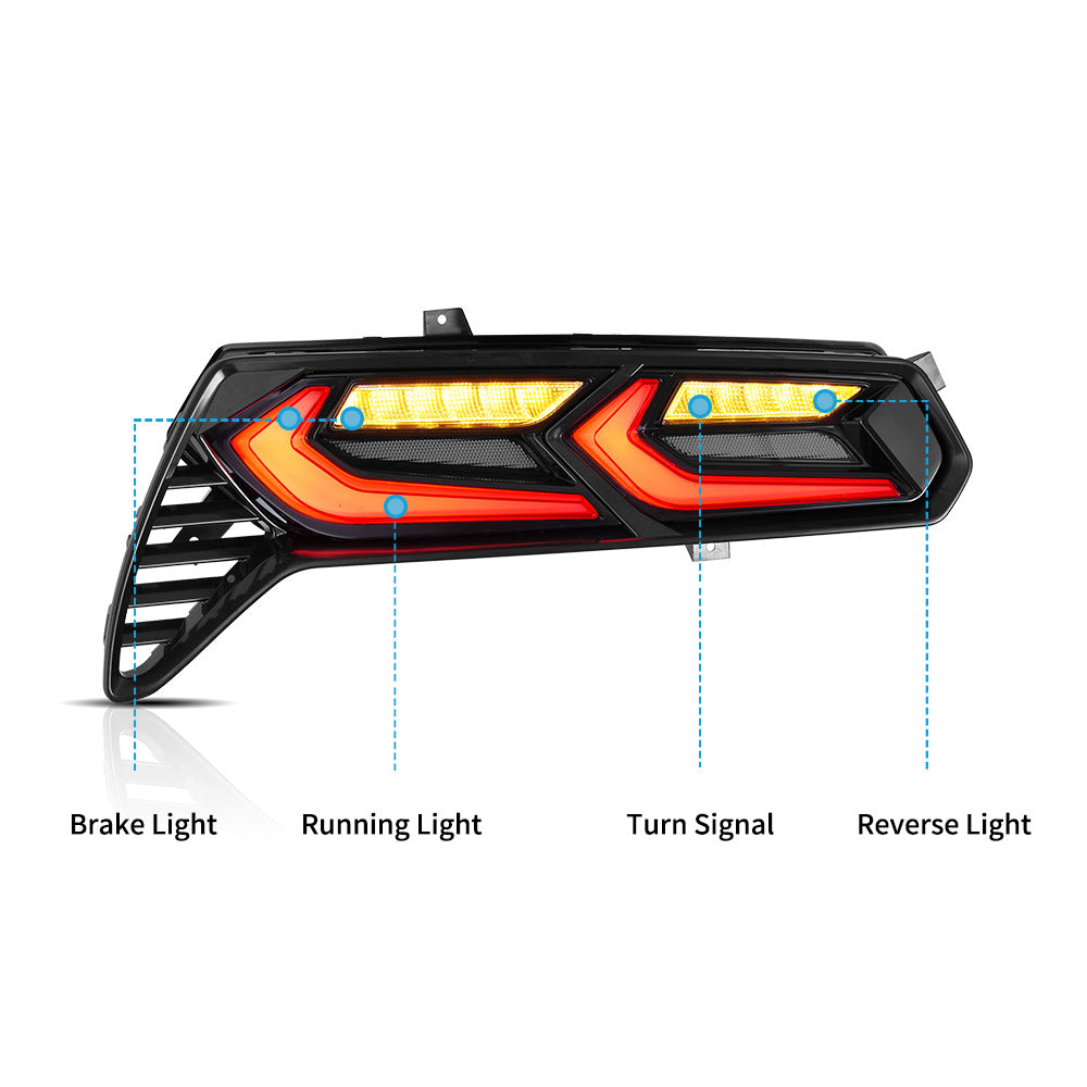 LED Tail Lights for Chevrolet Corvette C7 2014–2019