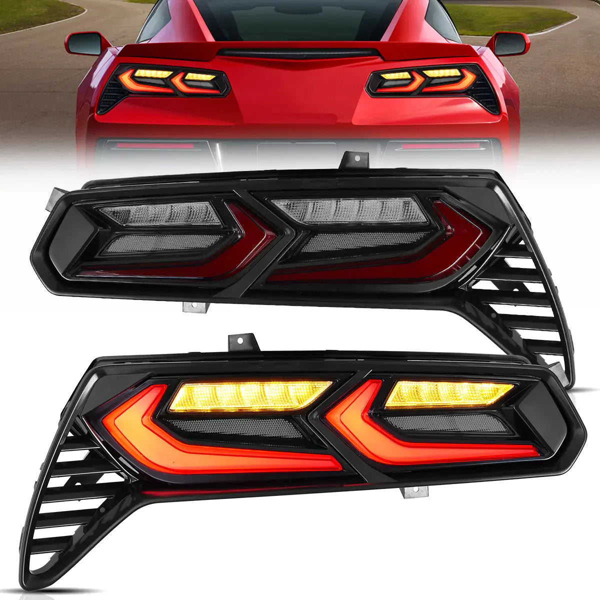 LED Tail Lights for Chevrolet Corvette C7 2014–2019