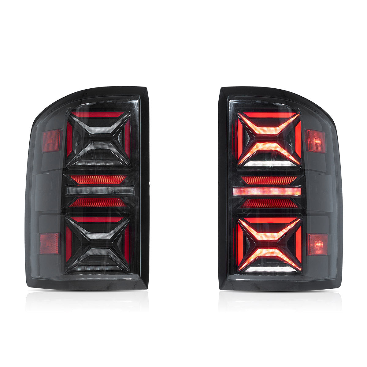 LED Tail Lights for Chevrolet Silverado 1500 2500HD 3500HD 2007–2013