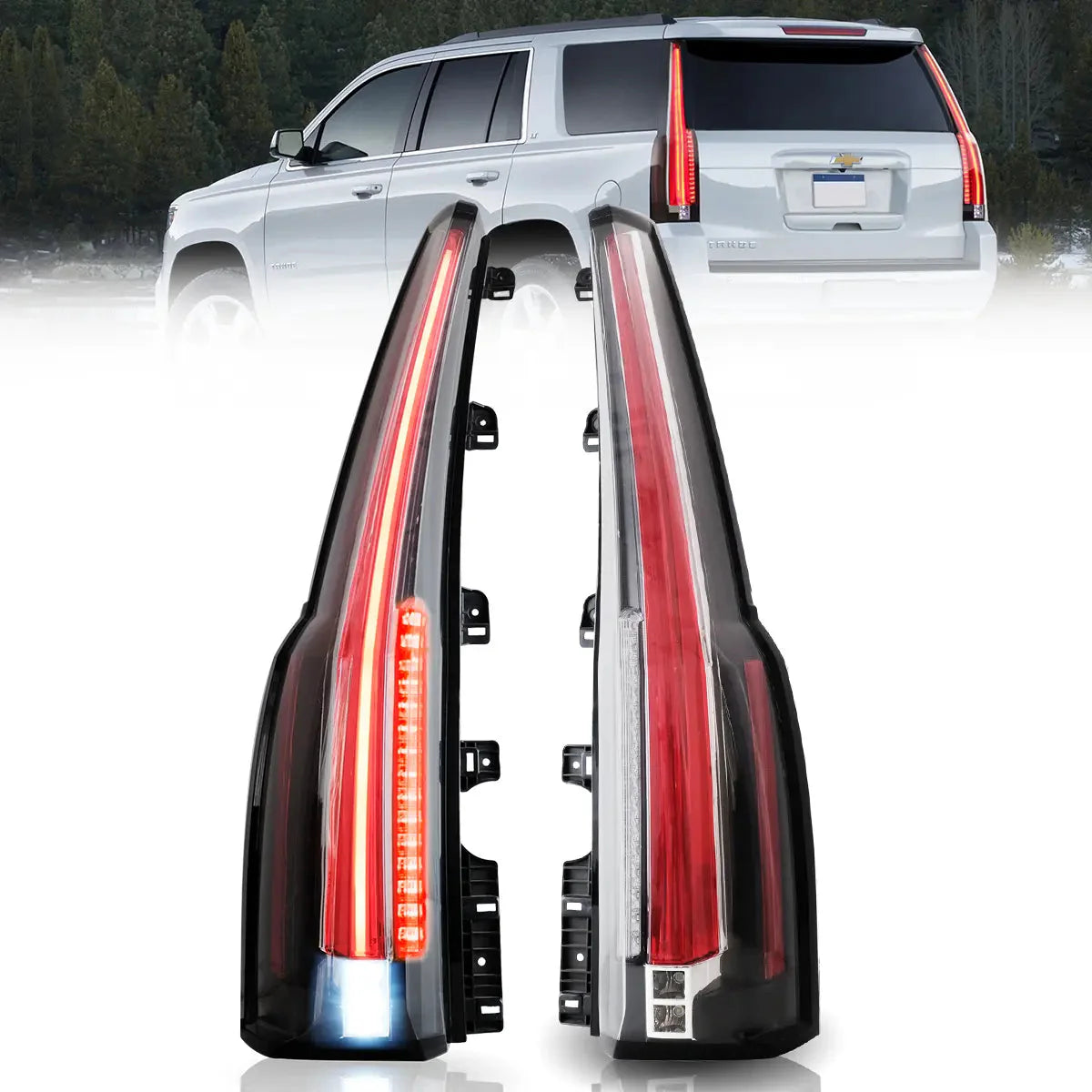LED Tail Lights for Chevrolet Suburban & Tahoe 2015–2020