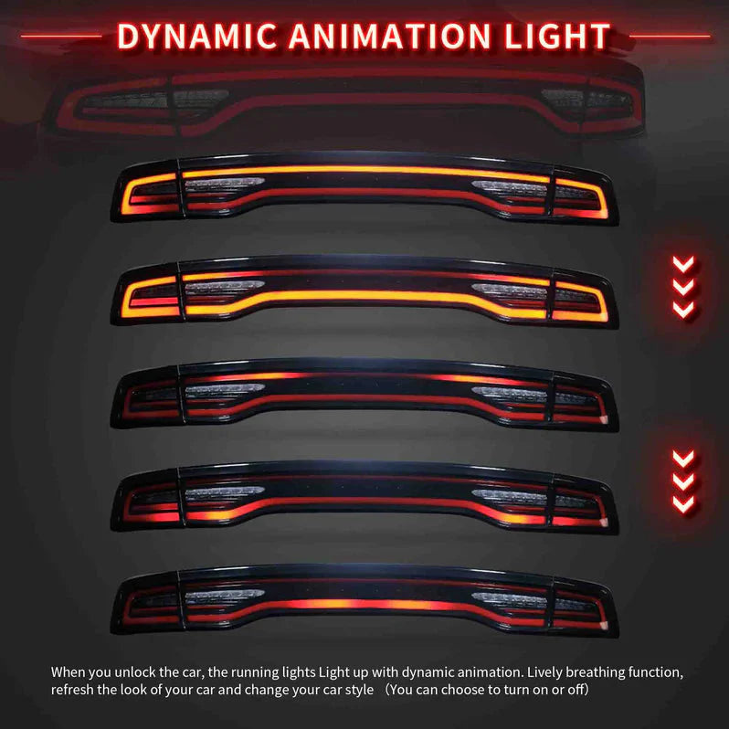 LED Tail Lights for Dodge Charger 2011–2014