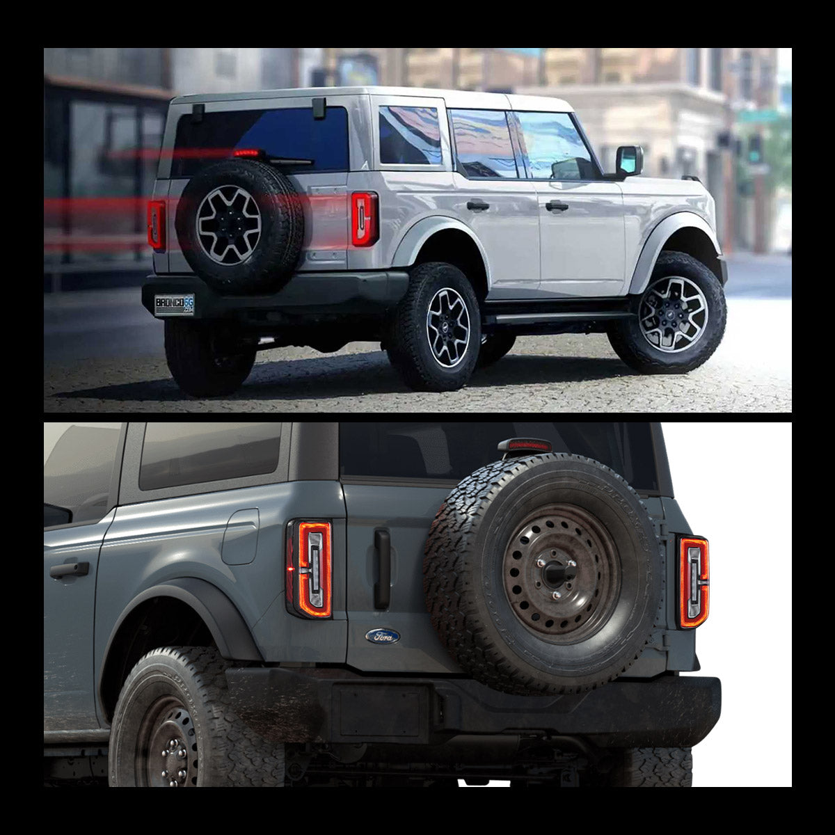 LED Tail Lights for Ford Bronco 2021–2024