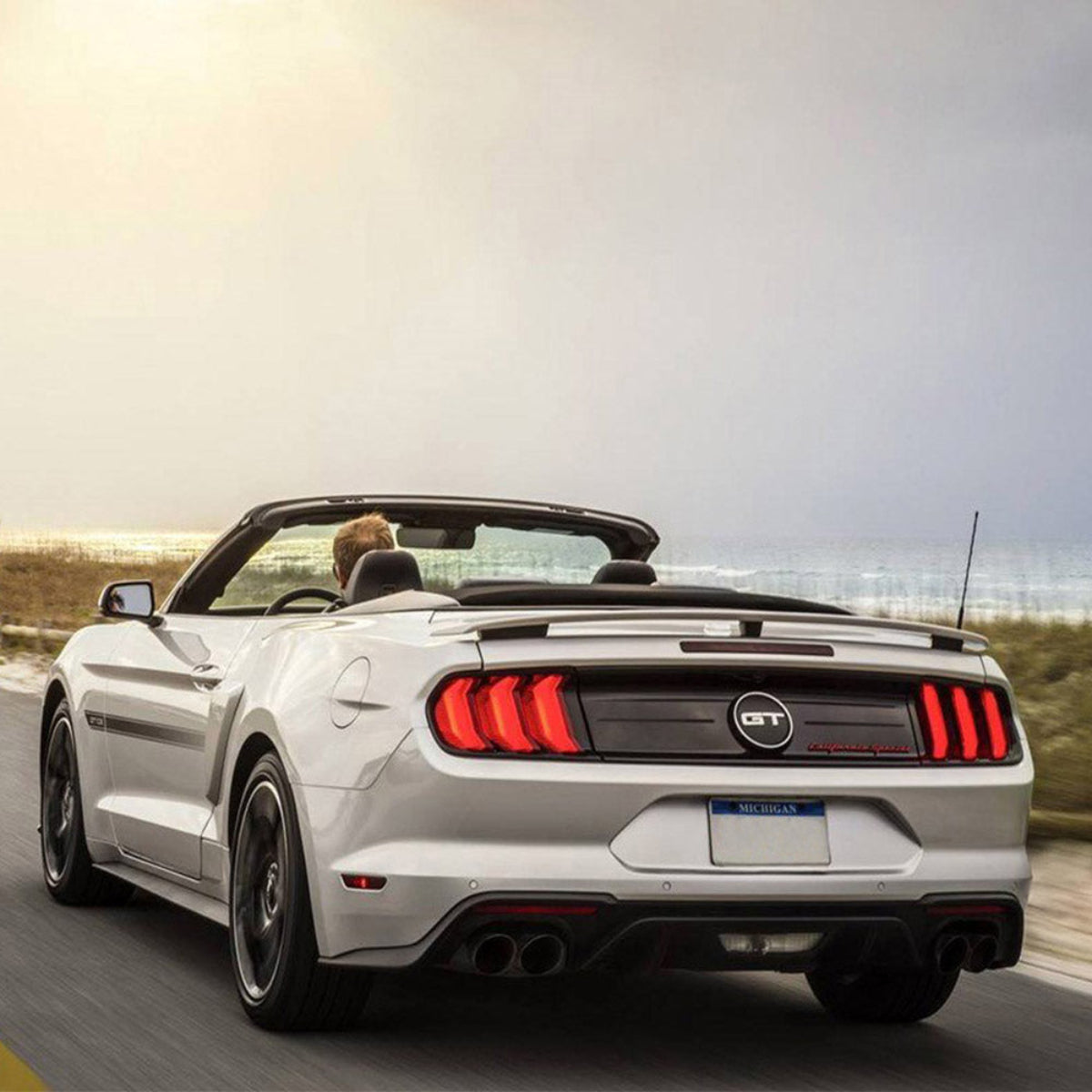 LED Tail Lights for Ford Mustang 2015–2023 S550 with 5 models Turn Signal
