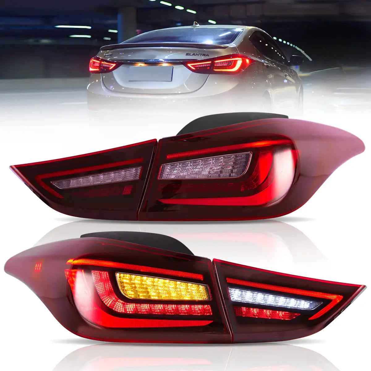 LED Tail Lights for Hyundai Elantra 2011–2015