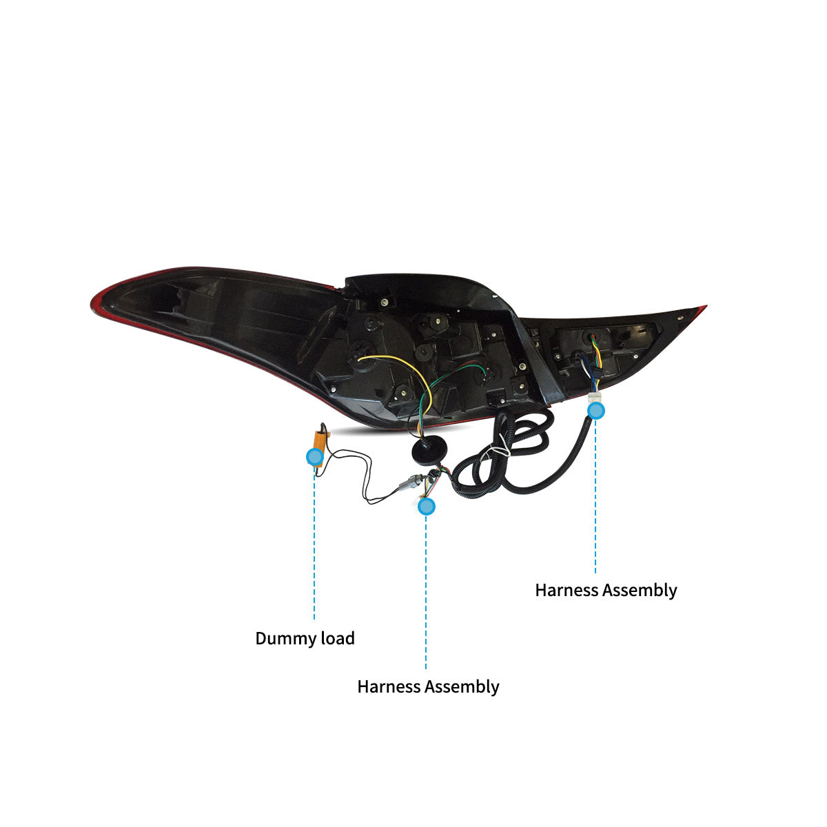 LED Tail Lights for Hyundai Elantra 2011–2015