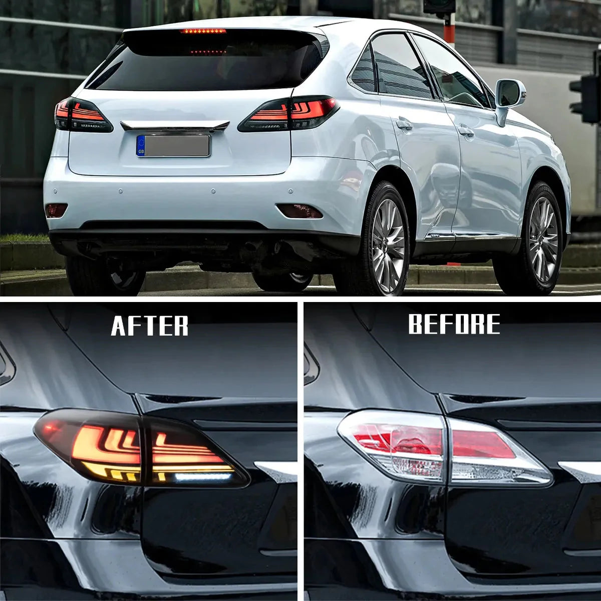 LED Tail Lights for 3rd gen. Lexus RX 350 400h 450h 450hL 2010–2015