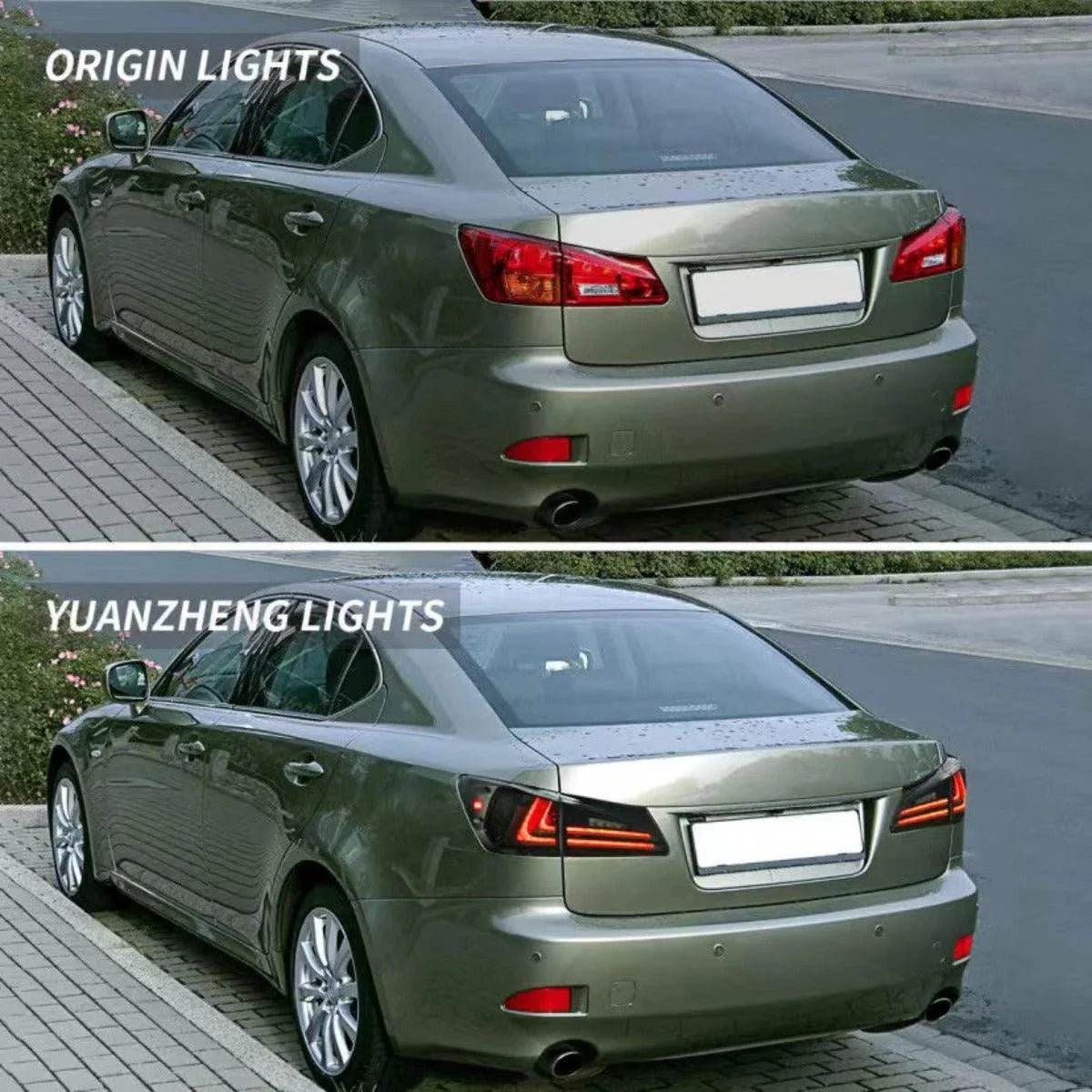 LED Tail Lights for Lexus IS250 IS350 ISF IS200d IS220d(XE20) 2006–2013
