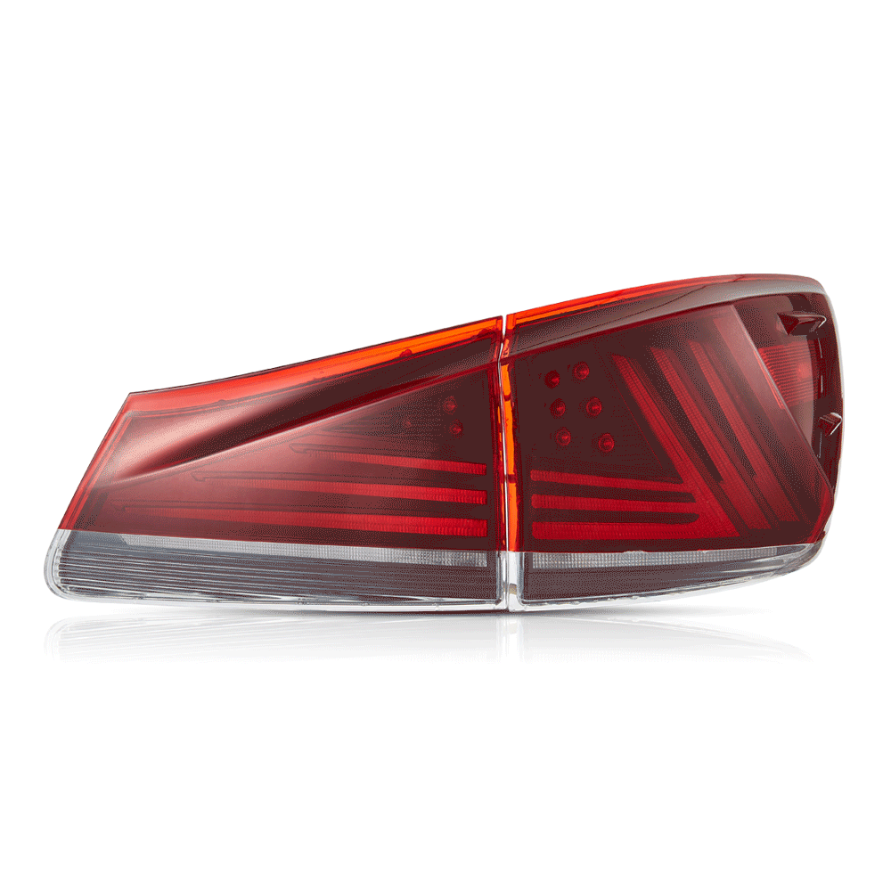 LED Tail Lights for Lexus IS250 IS350 ISF IS300 220d 200d 2006–2013