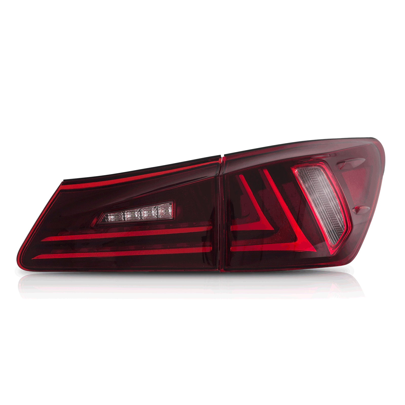 LED Tail Lights for Lexus IS250 IS350 ISF IS200d IS220d(XE20) 2006–2013