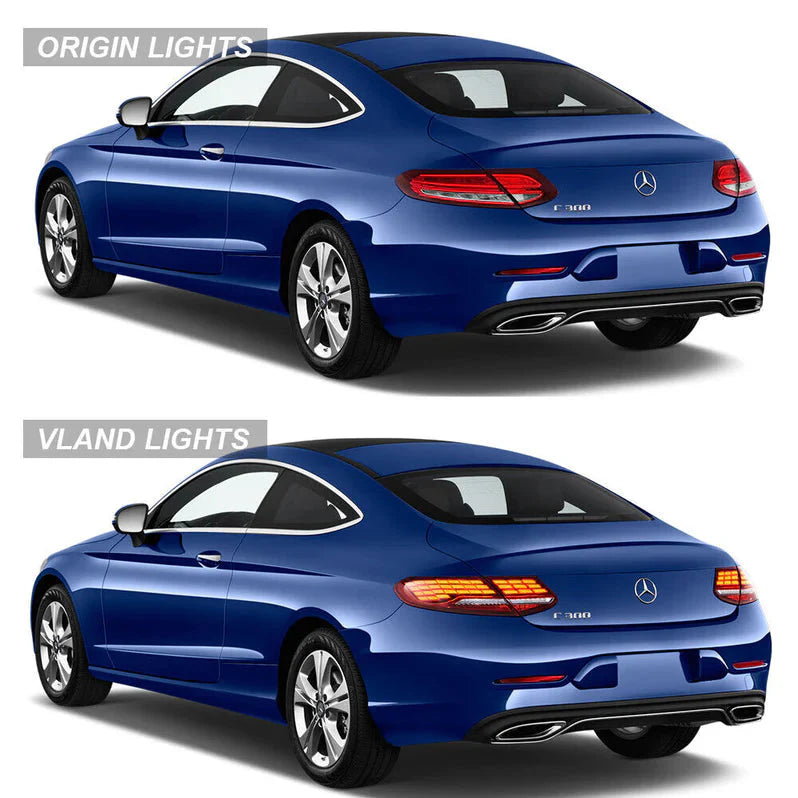Mercedes-Benz C-Class A205/C205 Tail Lights 2016–2021