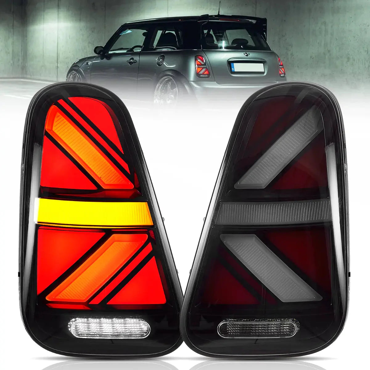 Mini Cooper R50 R52 R53 [Mini Hatch/Cabrio] LED Tail Lights 2001–2006