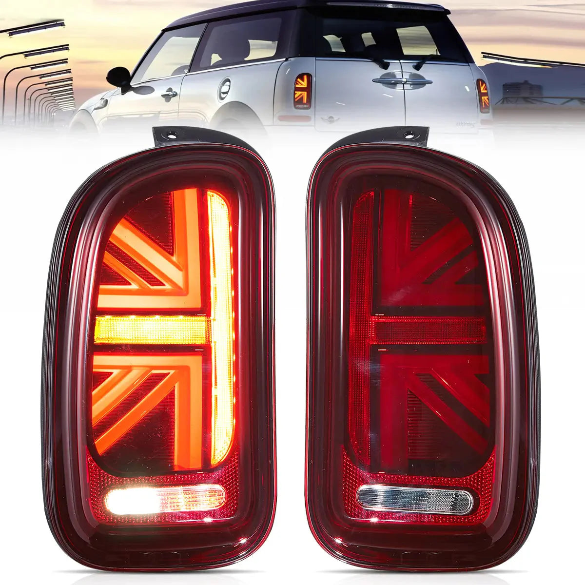 LED Tail Lights for Mini Cooper Clubman R55 2007–2014