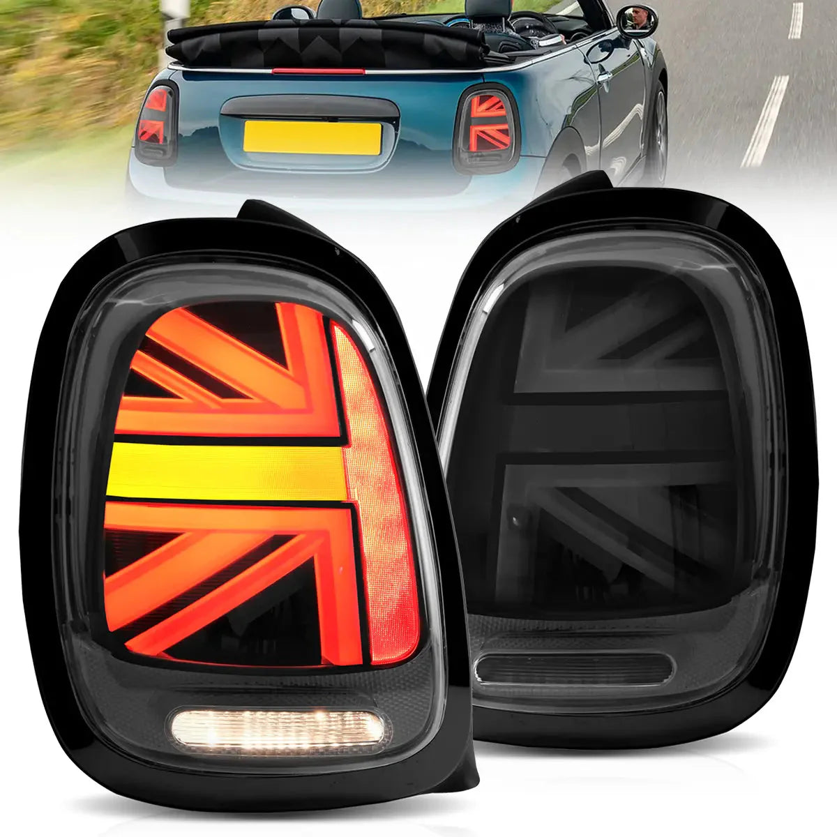 LED Tail Lights for Mini Cooper Hatch F55 F56 F57 2014–2019