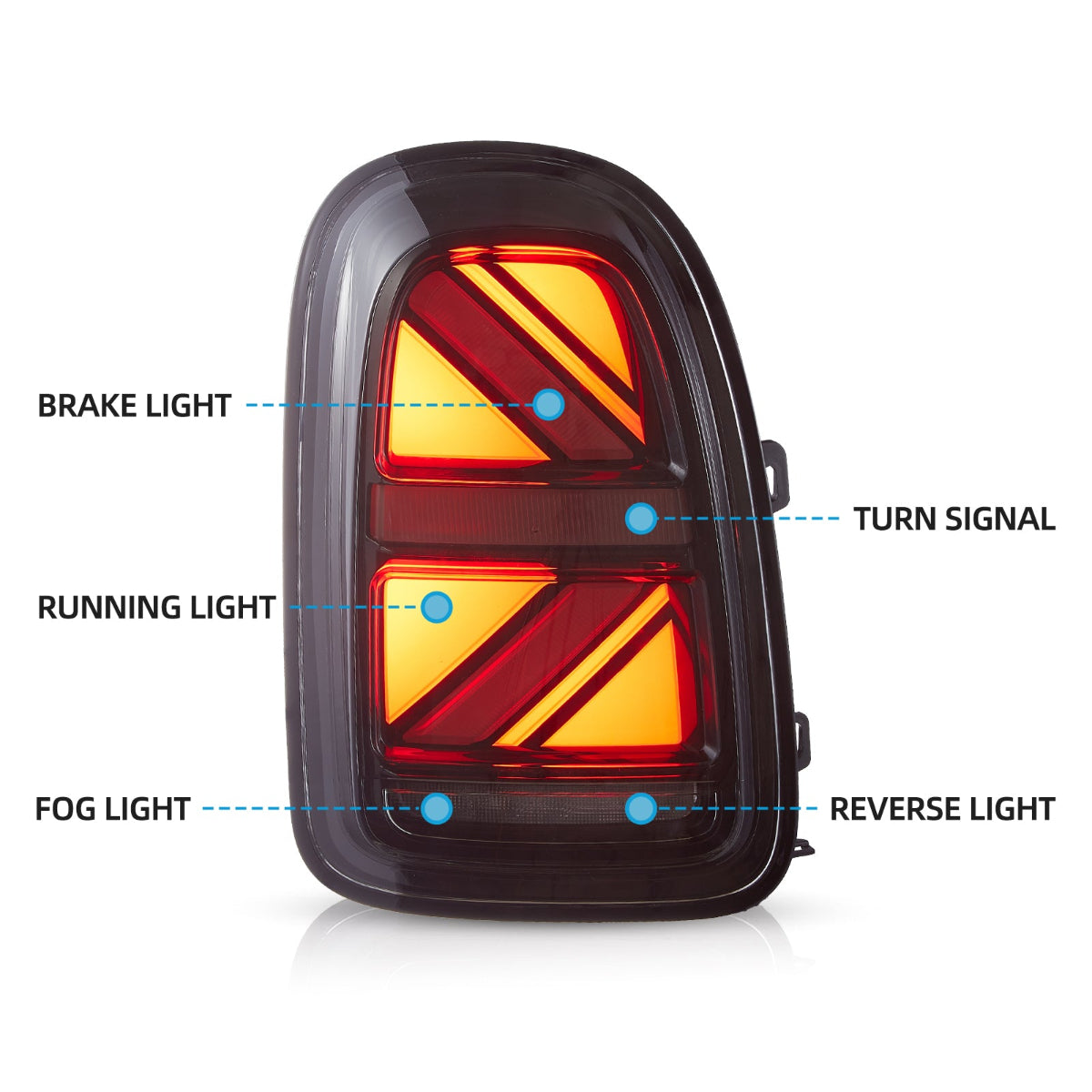 LED Tail Lights for Mini Countryman F60 2017–2023