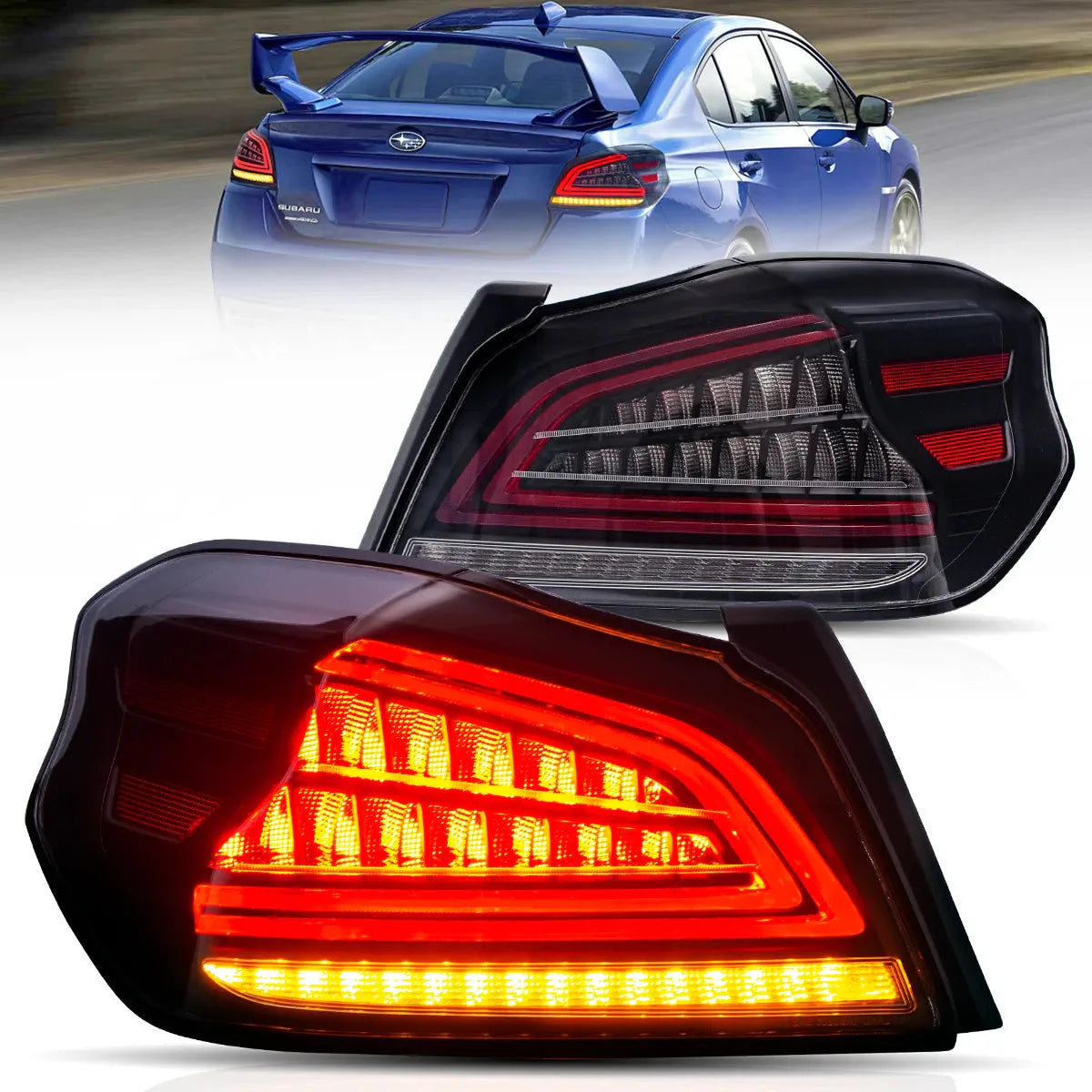 LED Tail Lights for Subaru WRX & STI 2015–2019