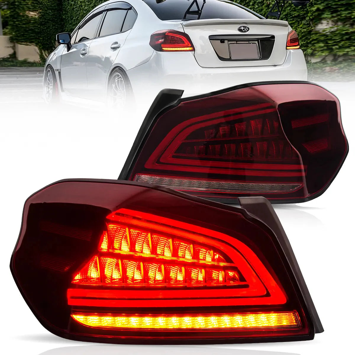 LED Tail Lights for Subaru WRX & STI 2015–2019