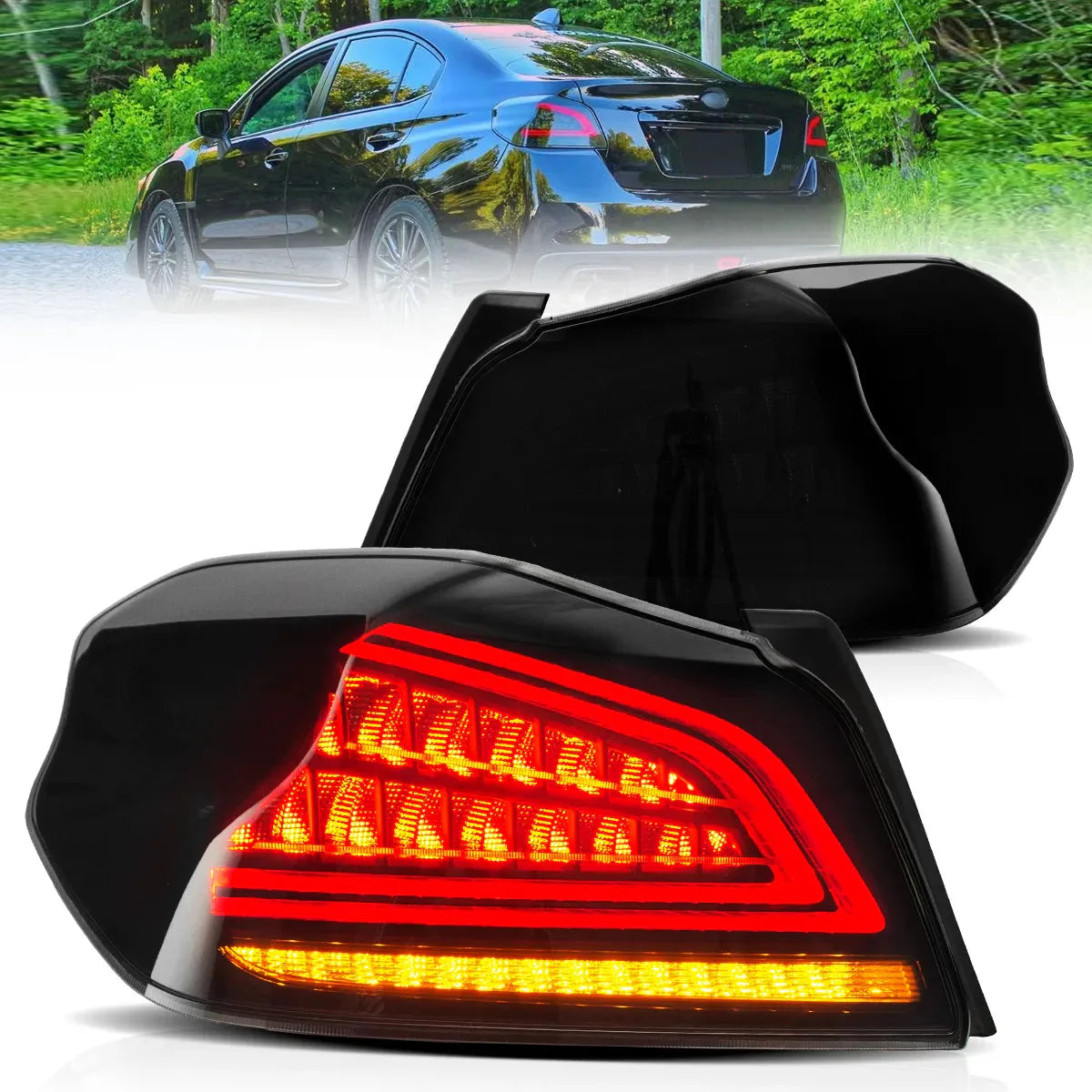LED Tail Lights for Subaru WRX & STI 2015–2019