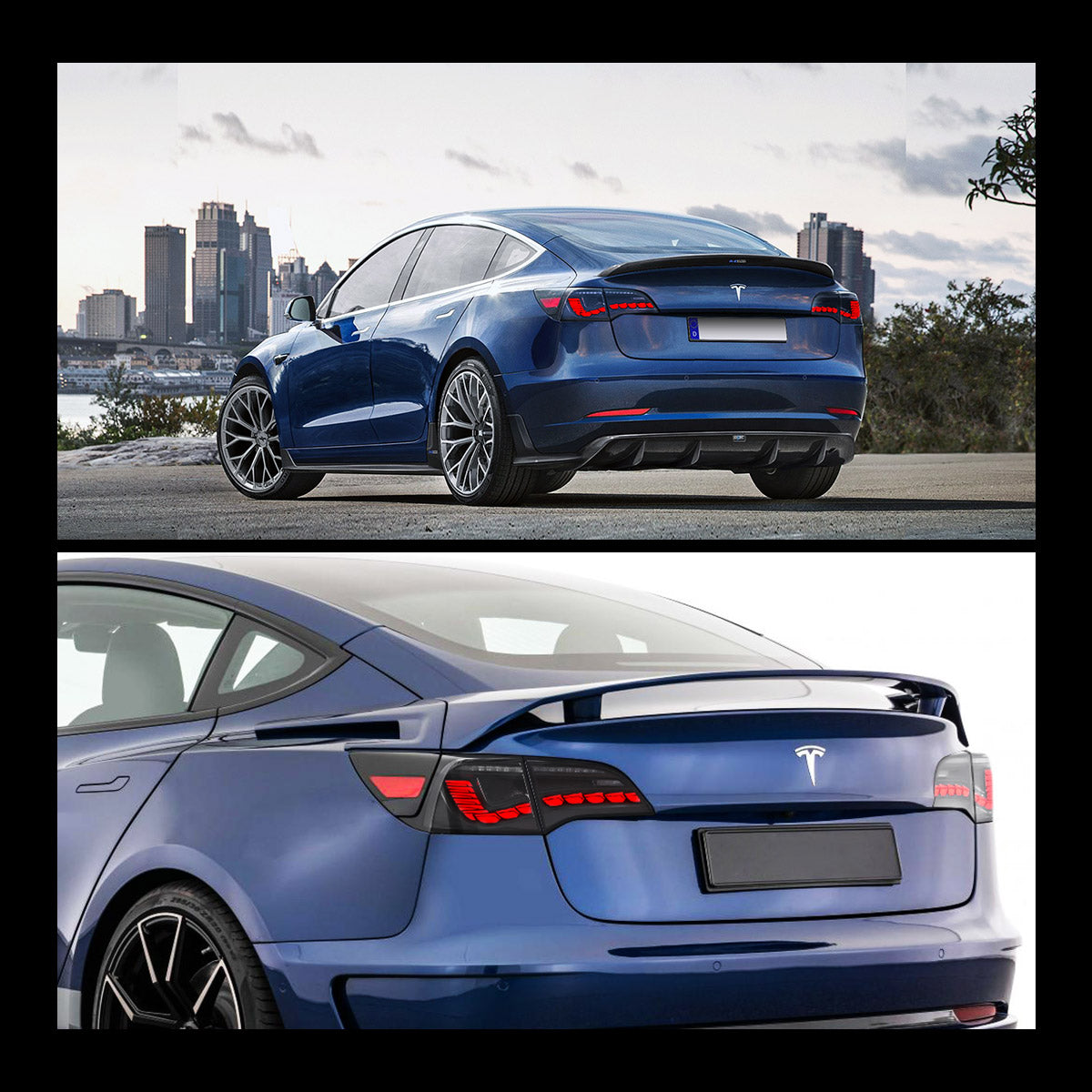 LED Tail Lights for Tesla Model 3 & Tesla Model Y 2017–2023