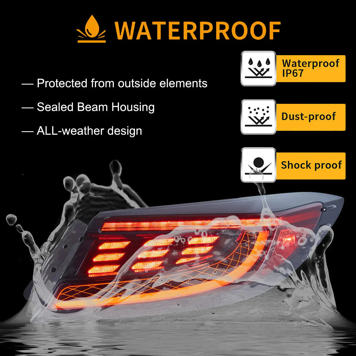Tail Lights for Toyota 86 & Subaru BRZ 2021–2024