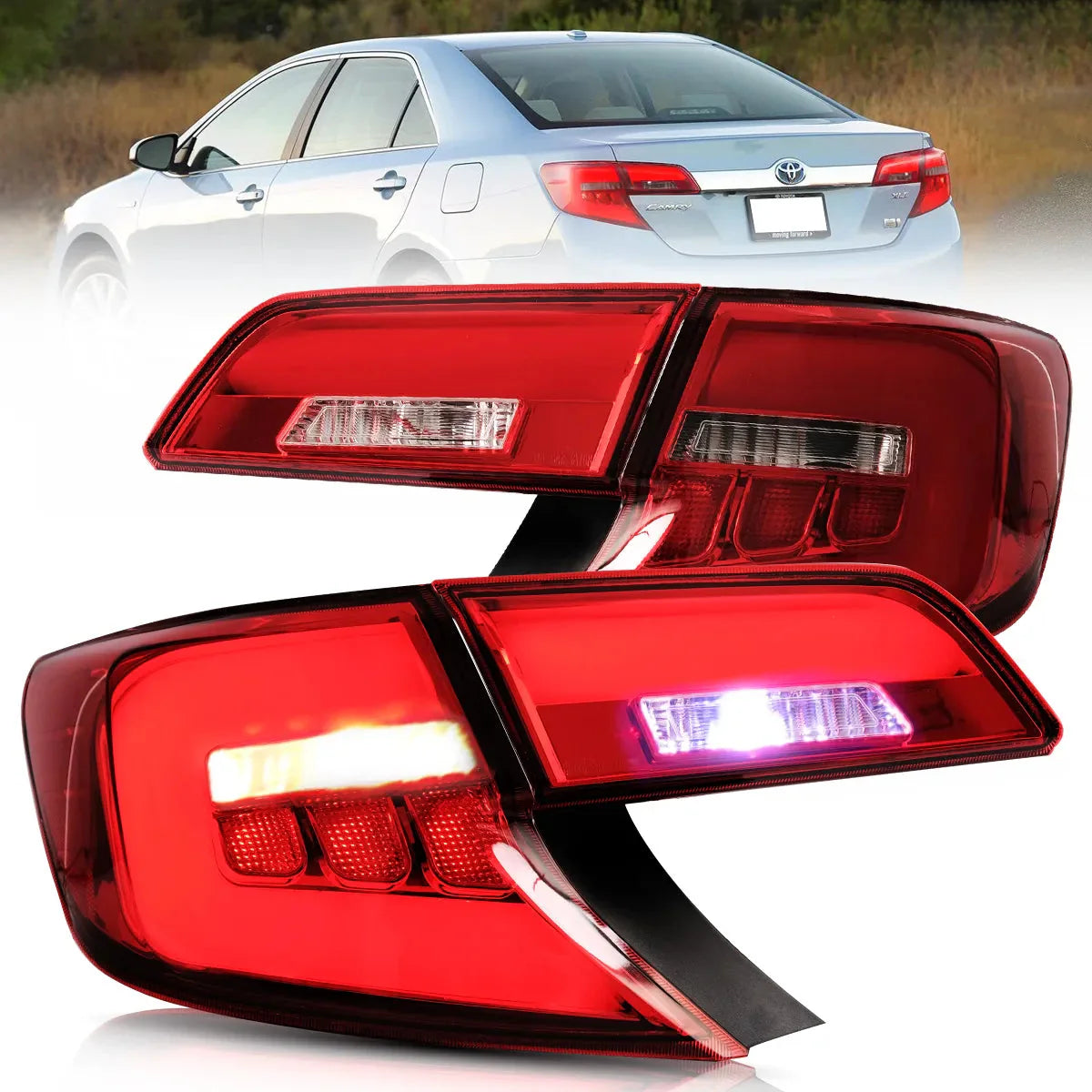 LED Tail Lights for Toyota Camry Sedan 2012–2014