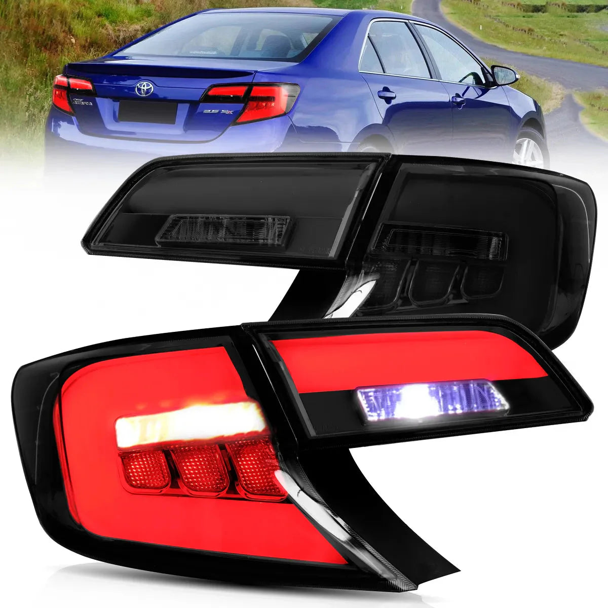 LED Tail Lights for Toyota Camry Sedan 2012–2014
