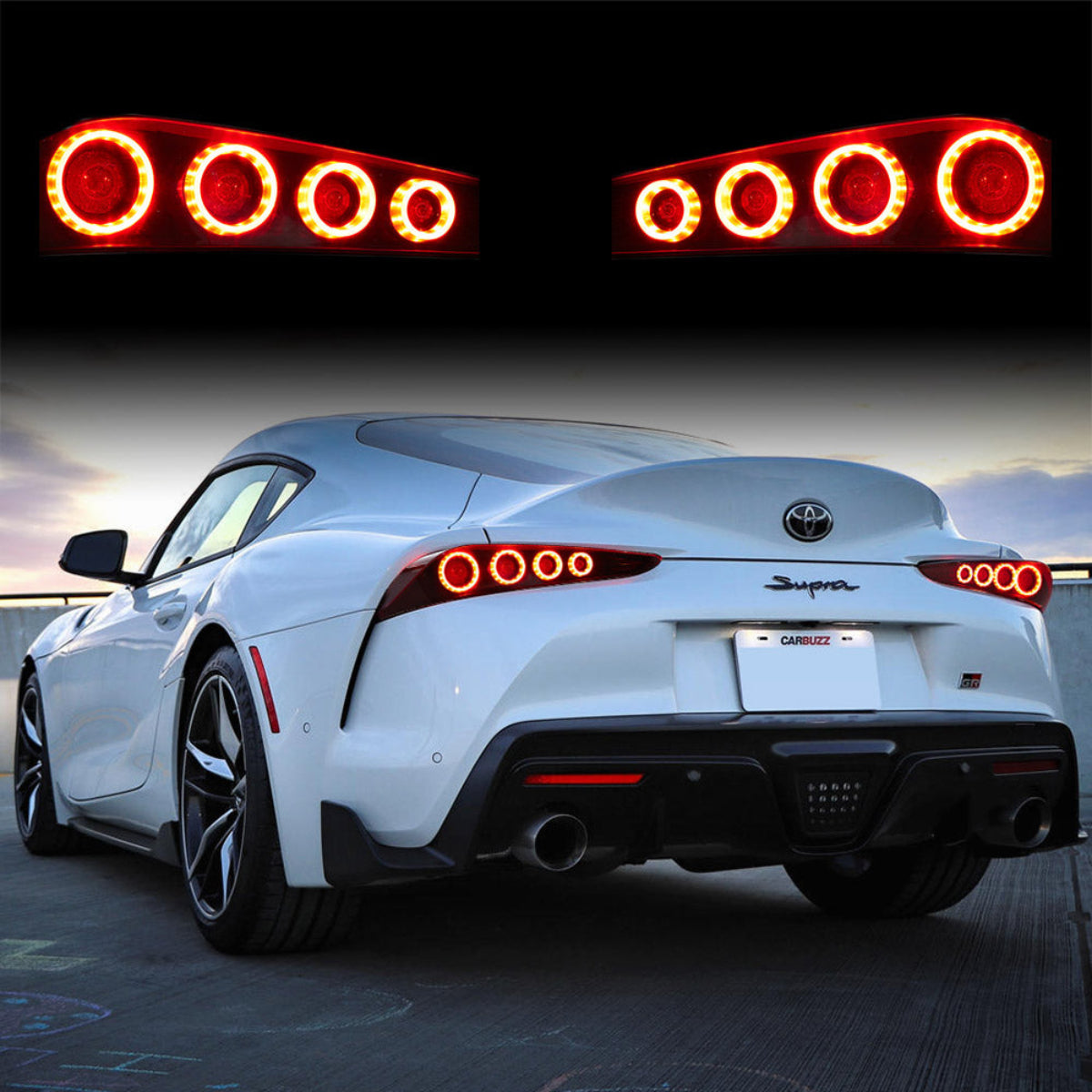 Toyota GR Supra A90/A91 Tail Lights 2019–2024