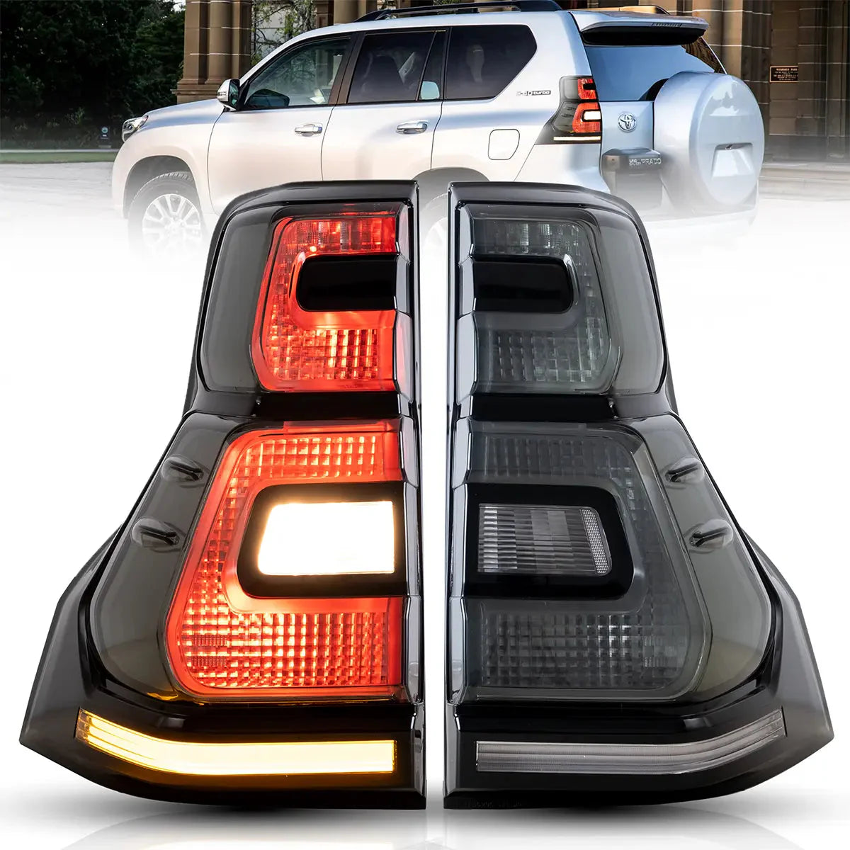 LED Tail Lights for Toyota Land Cruiser Prado 150 2010–2016