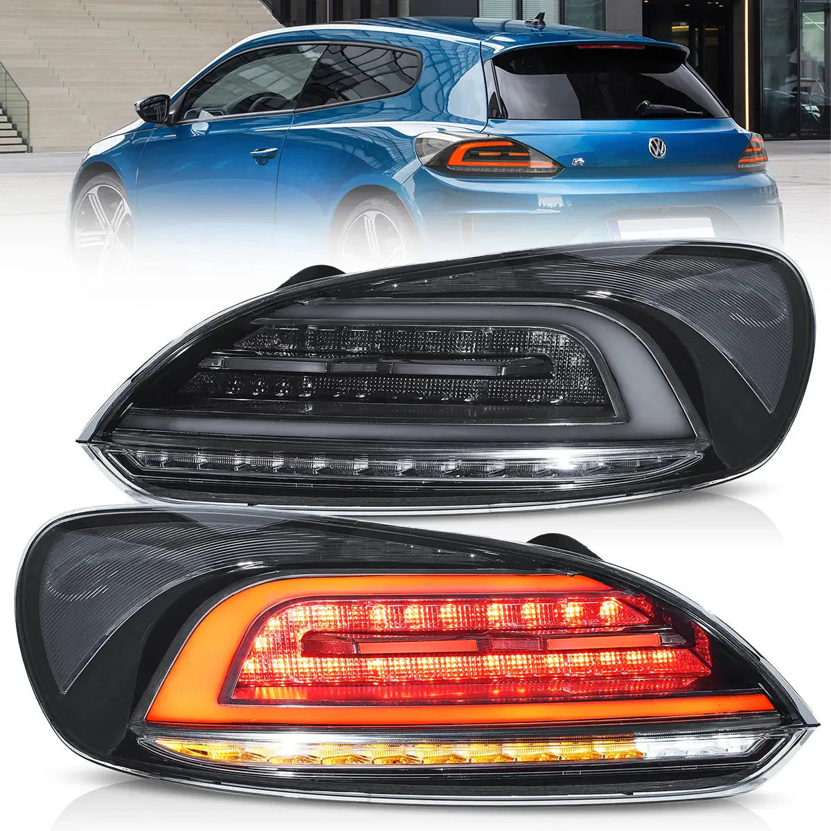 LED Tail Lights for Volkswagen Scirocco 2009–2014