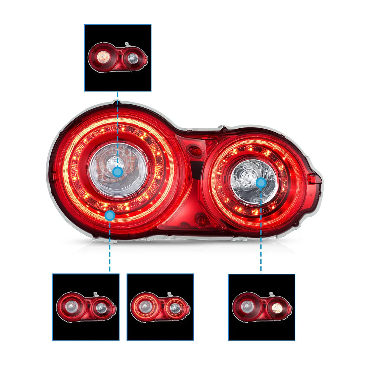 LED Tail Lights for Nissan GTR R35 2008–2023