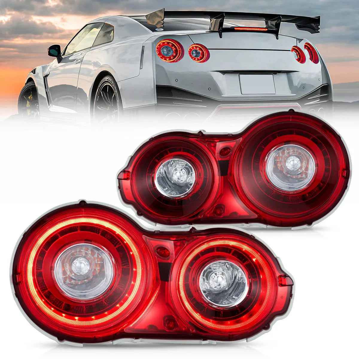 LED Tail Lights for Nissan GTR R35 2008–2023