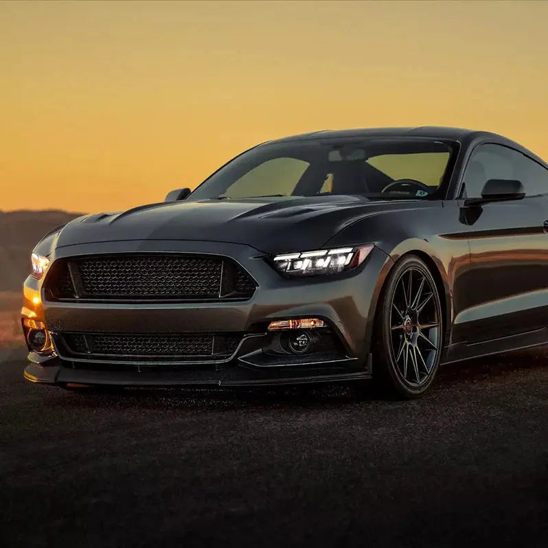 Headlights for 2015 2016 2017 Ford Mustang (S550)