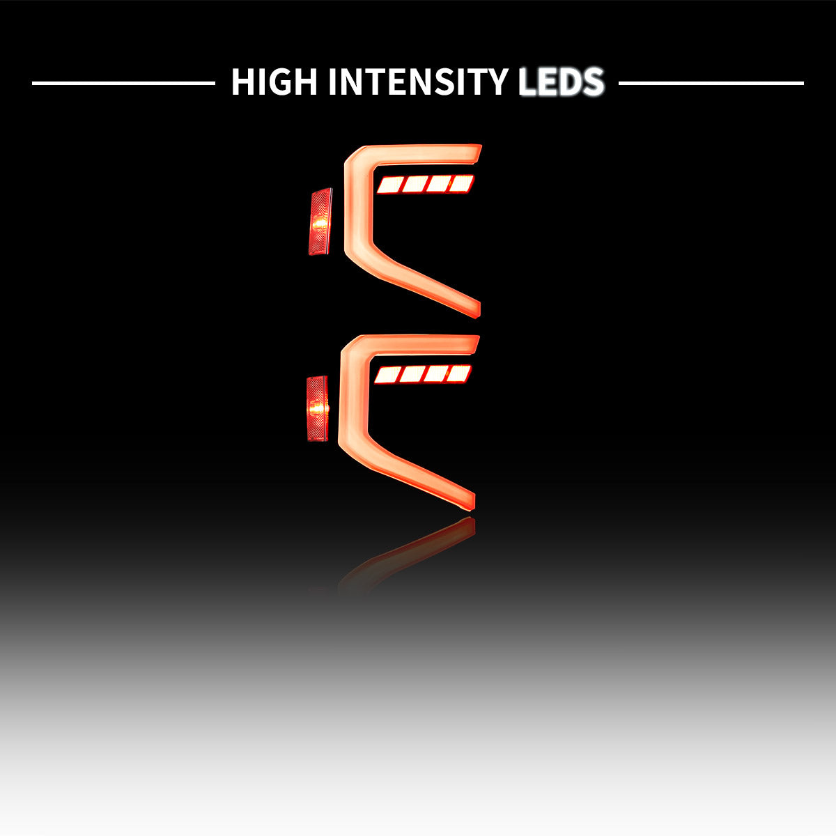 LED Tail Lights for Chevrolet Silverado 1500 2500HD 3500HD 2014–2018