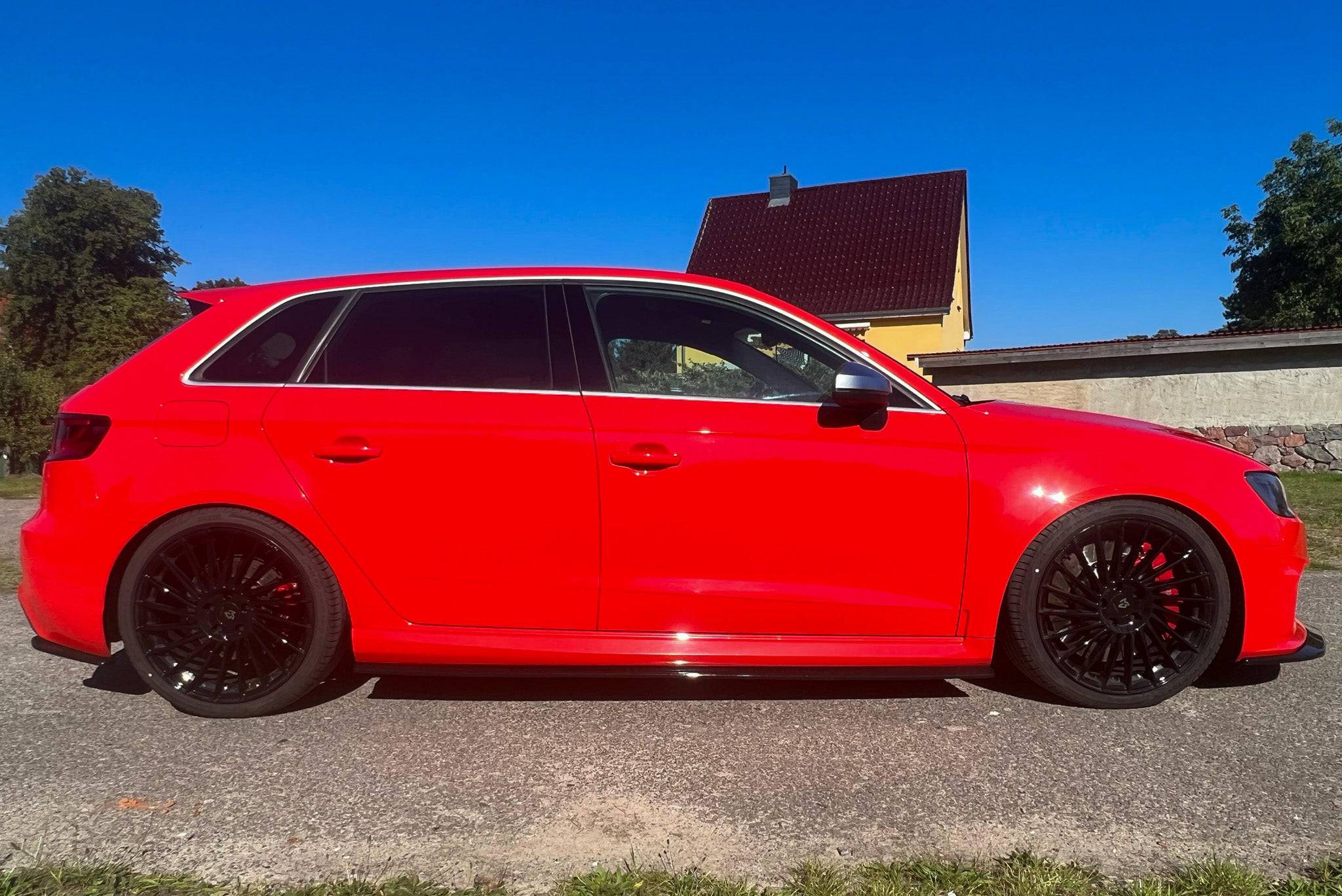 Side Skirts AUDI RS3 / RS3 Facelift 8V Sportback 2015-2020