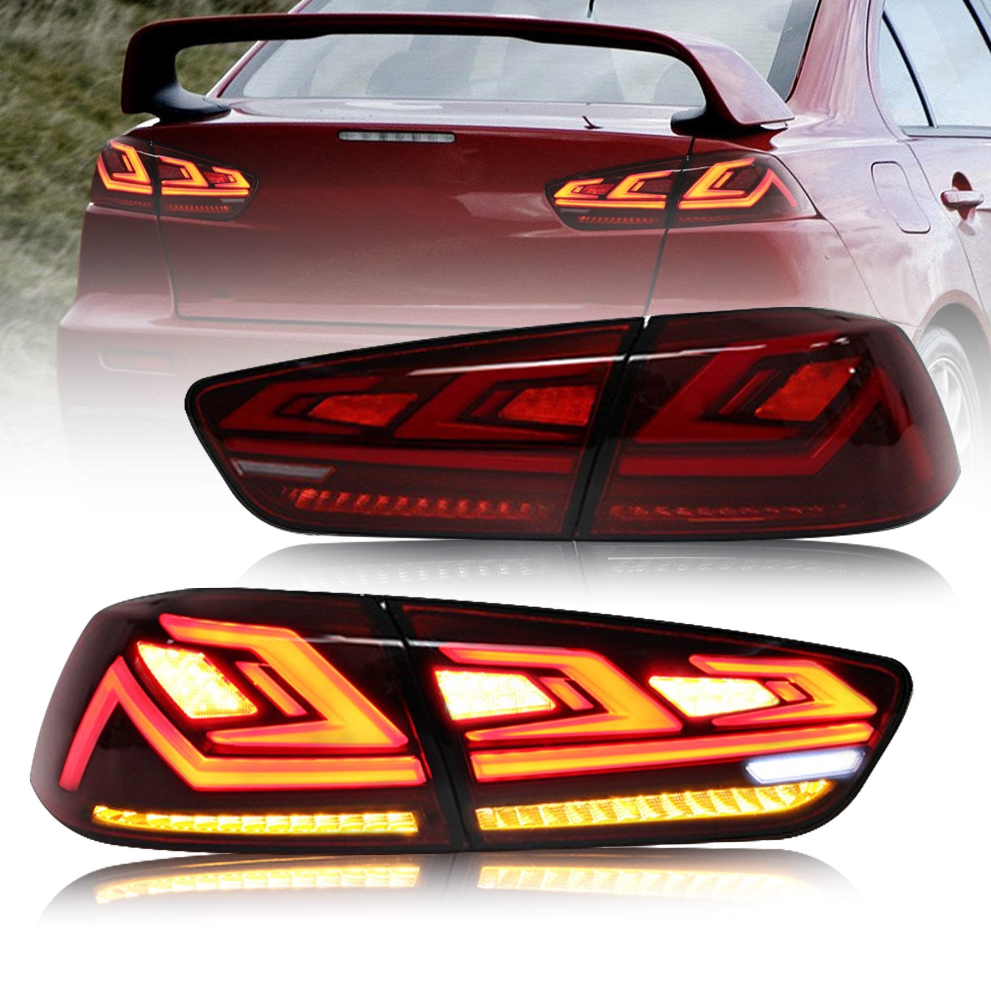 MITSUBISHI LANCER DYNAMIC LED TAIL LIGHTS