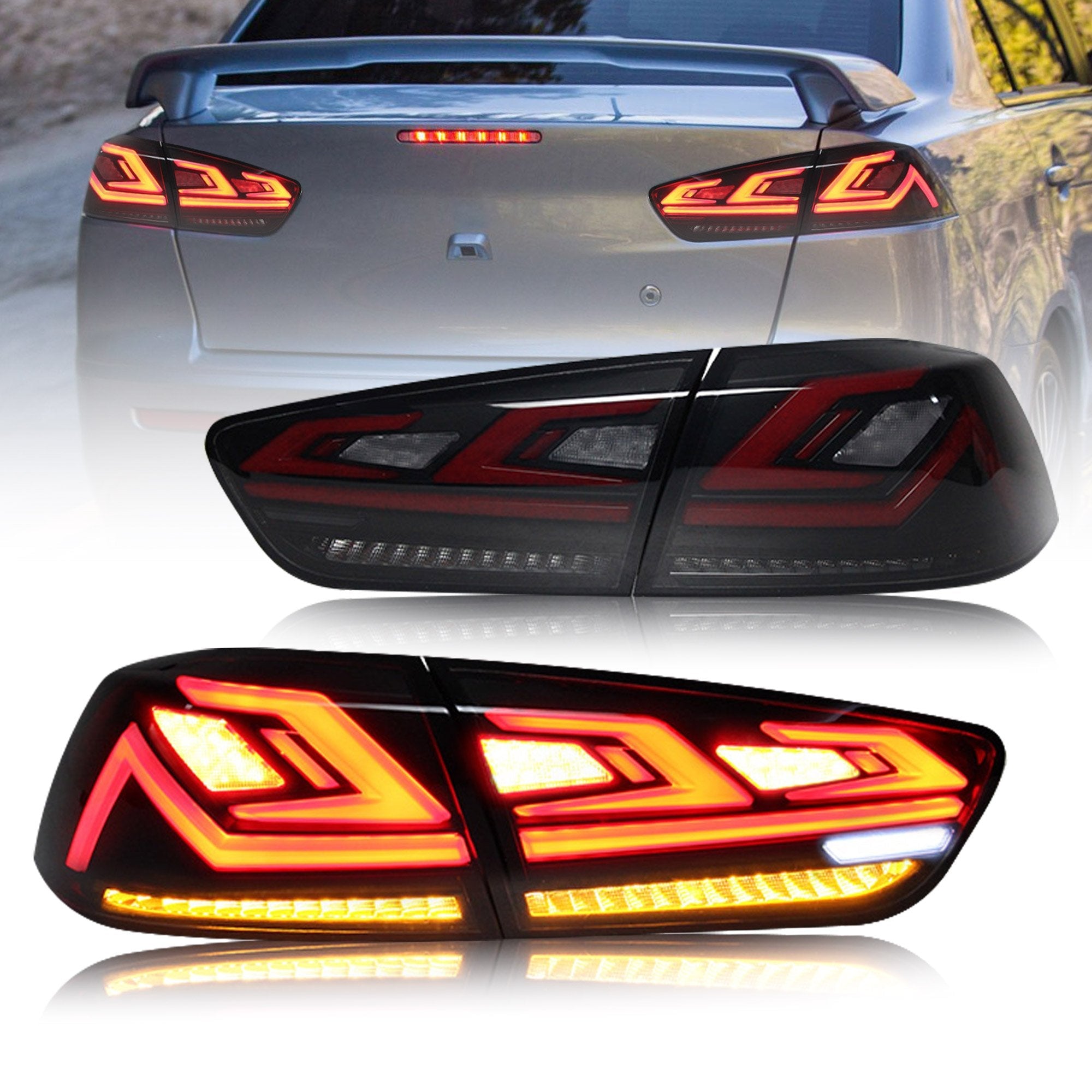 MITSUBISHI LANCER DYNAMIC LED TAIL LIGHTS