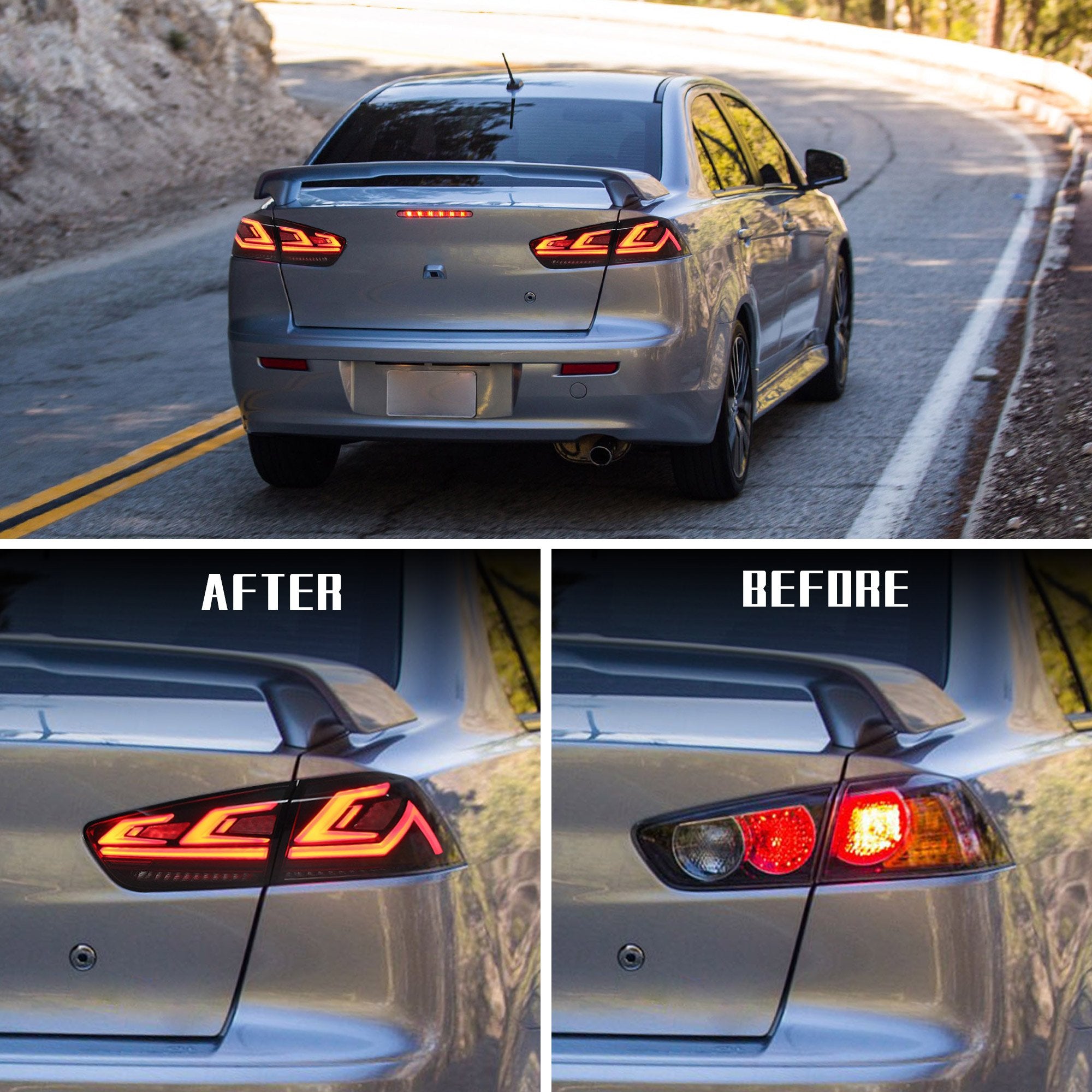 MITSUBISHI LANCER DYNAMIC LED TAIL LIGHTS